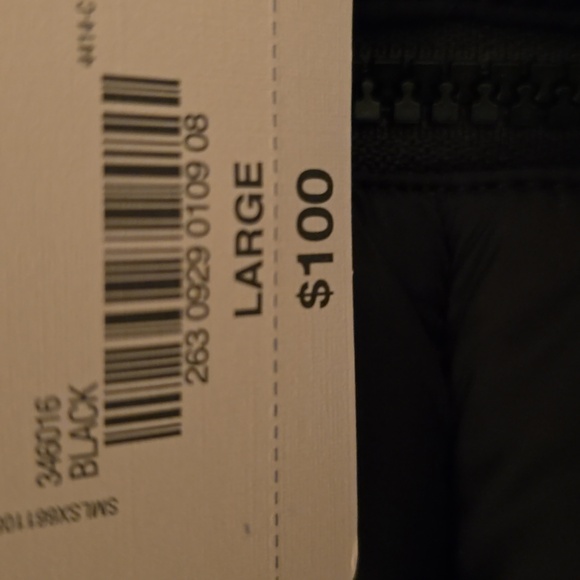 ST. JOHN'S BAY WOMEN'S BLACK HOODED ZIPPERED COAT SIZE LARGE - Picture 15 of 15